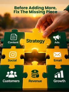marketing plan missing piece