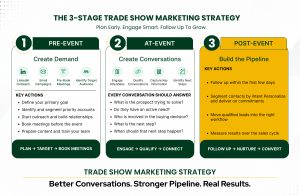 THE 3 STAGE TRADE SHOW MARKETING STRATEGY 1