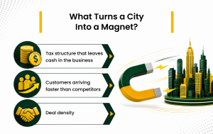 What Turns a City Into a Magnet