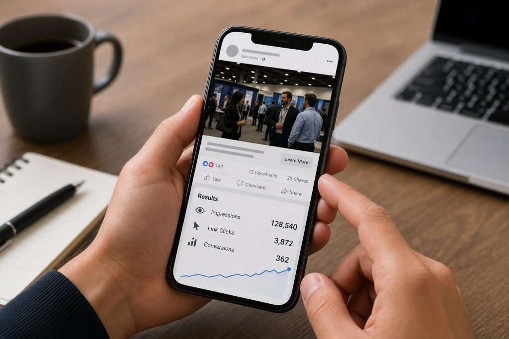 how to promote your business with social media ads and campaign performance tracking.