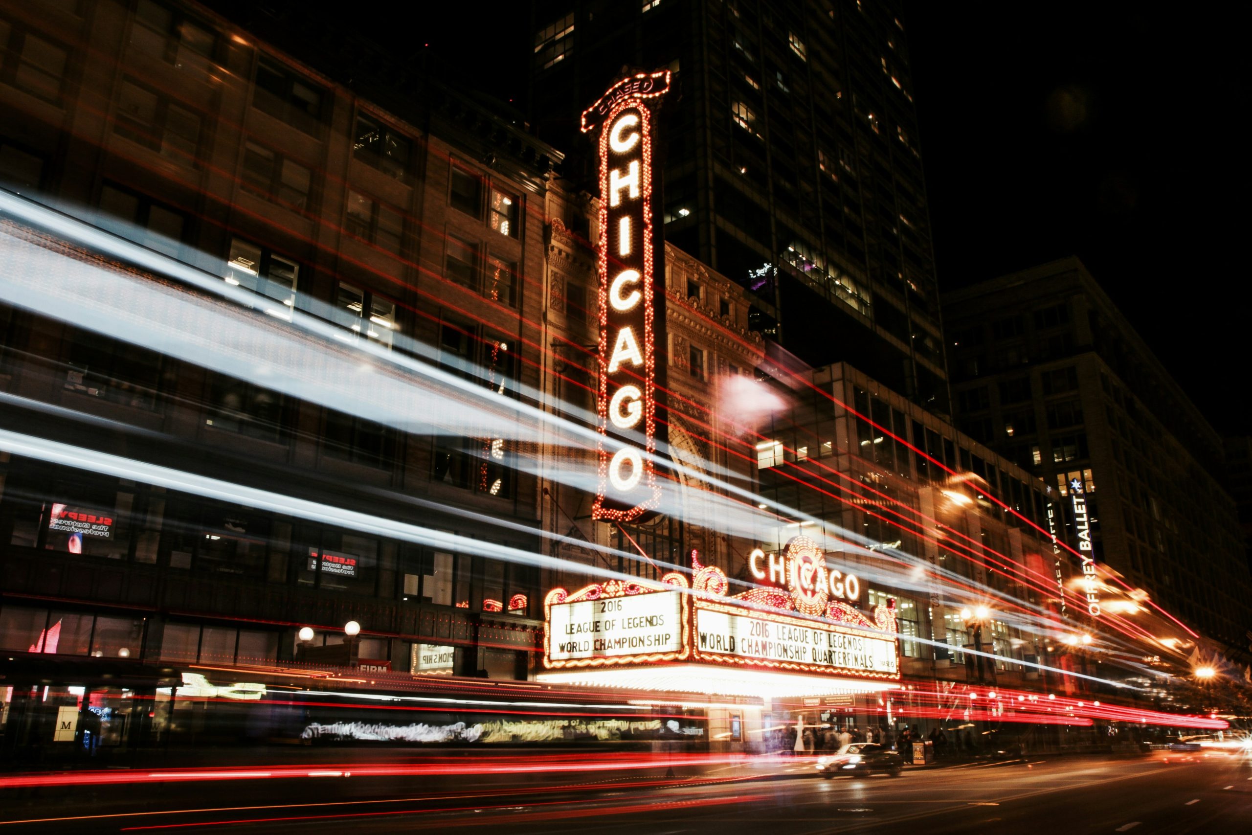 networking events Chicago led sign